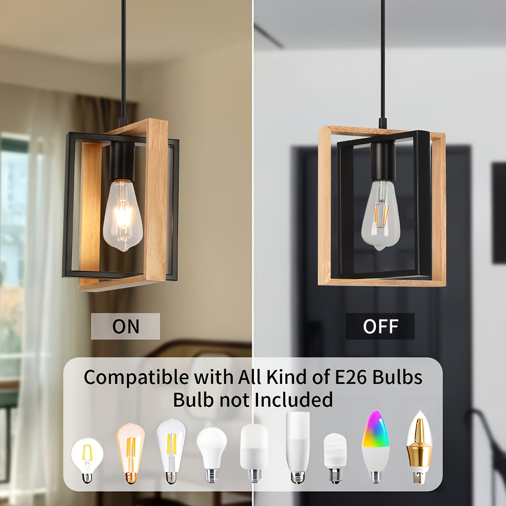 Industrial Minimalist Pendant Light