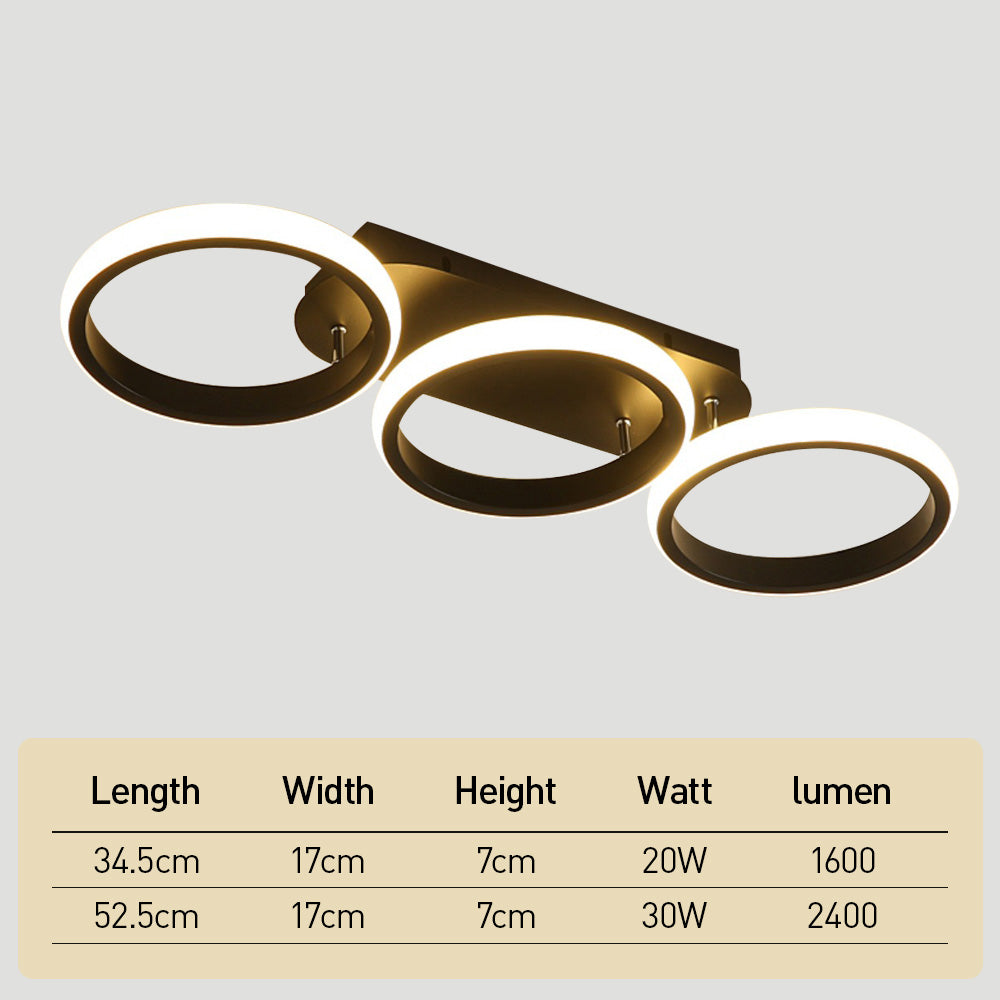Sleek Modern LED Ceiling Light
