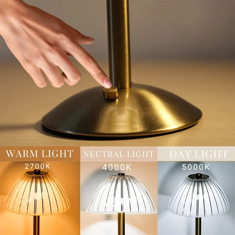 Golden Touch Rechargeable Lamp