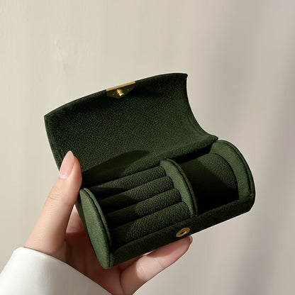 Snap Closure Travel Jewellery Case