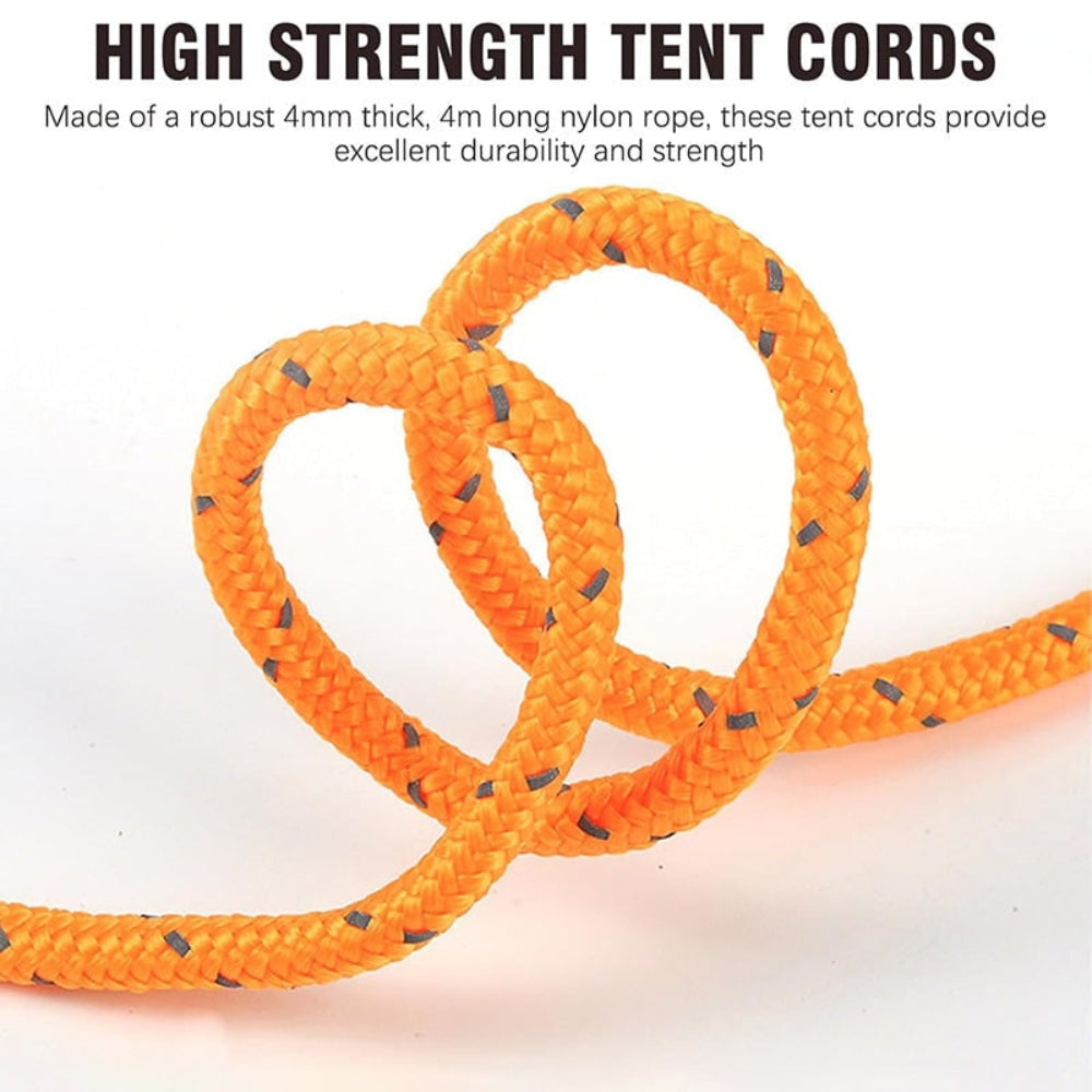 Camping Rope Easy Shelter Setup High Strength Durability - Image 3
