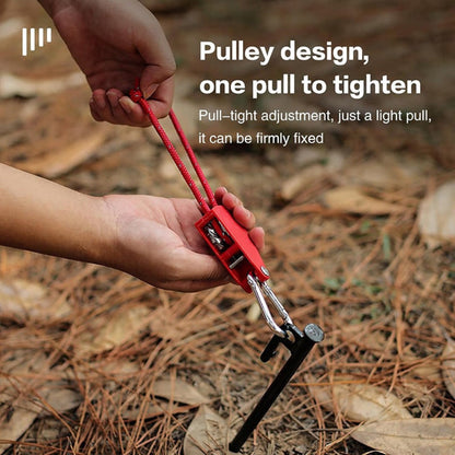 Camping Rope Easy Shelter Setup High Strength Durability - Image 5
