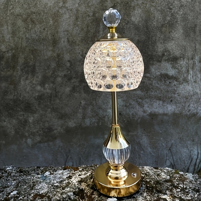 Crystal Touch Bedside Lamp