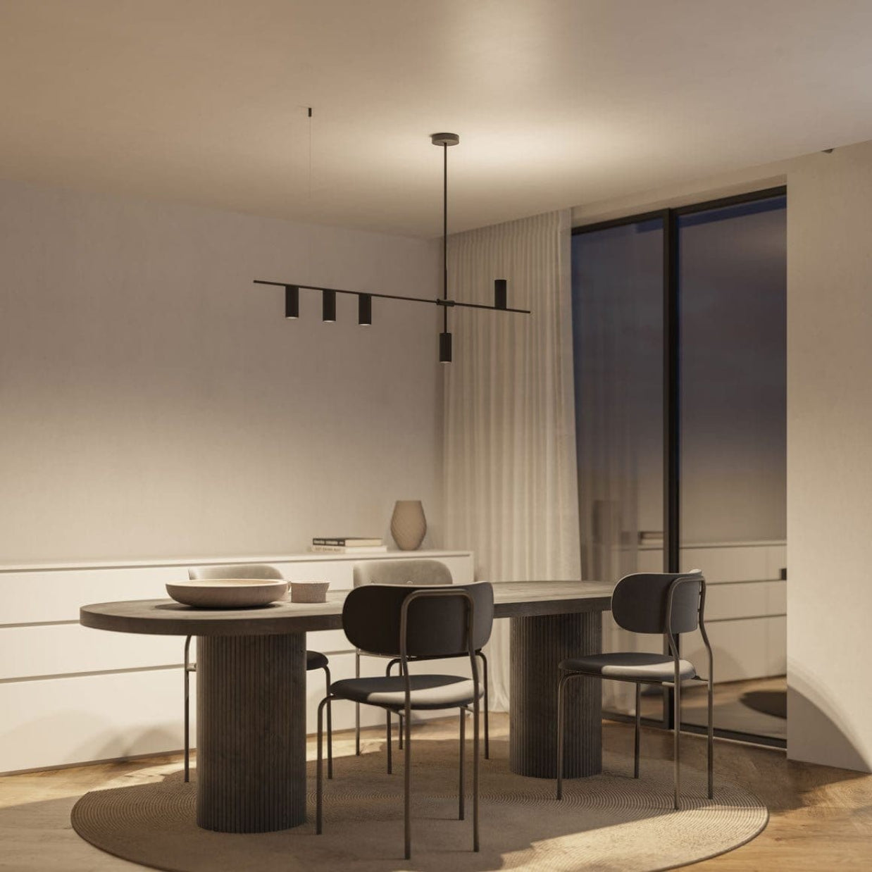 Ceiling Light Hanging Fixture Modern Design - Image 3