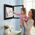 Kids Art Display Frame Wall Storage