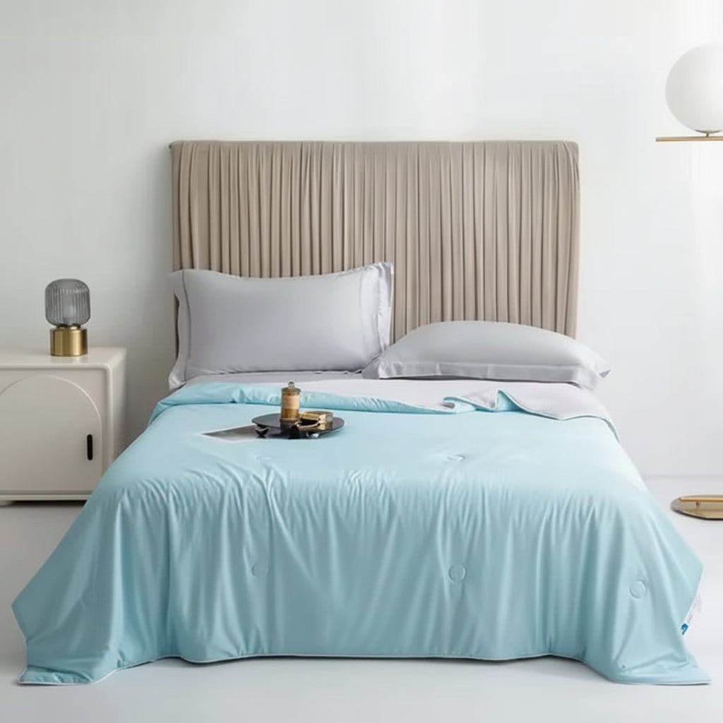 Cooling Blanket Soft Summer Moisture Wicking Lightweight - Image 1