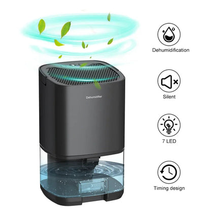 Cooling Night Light Portable Dehumidifier Compact - Image 4