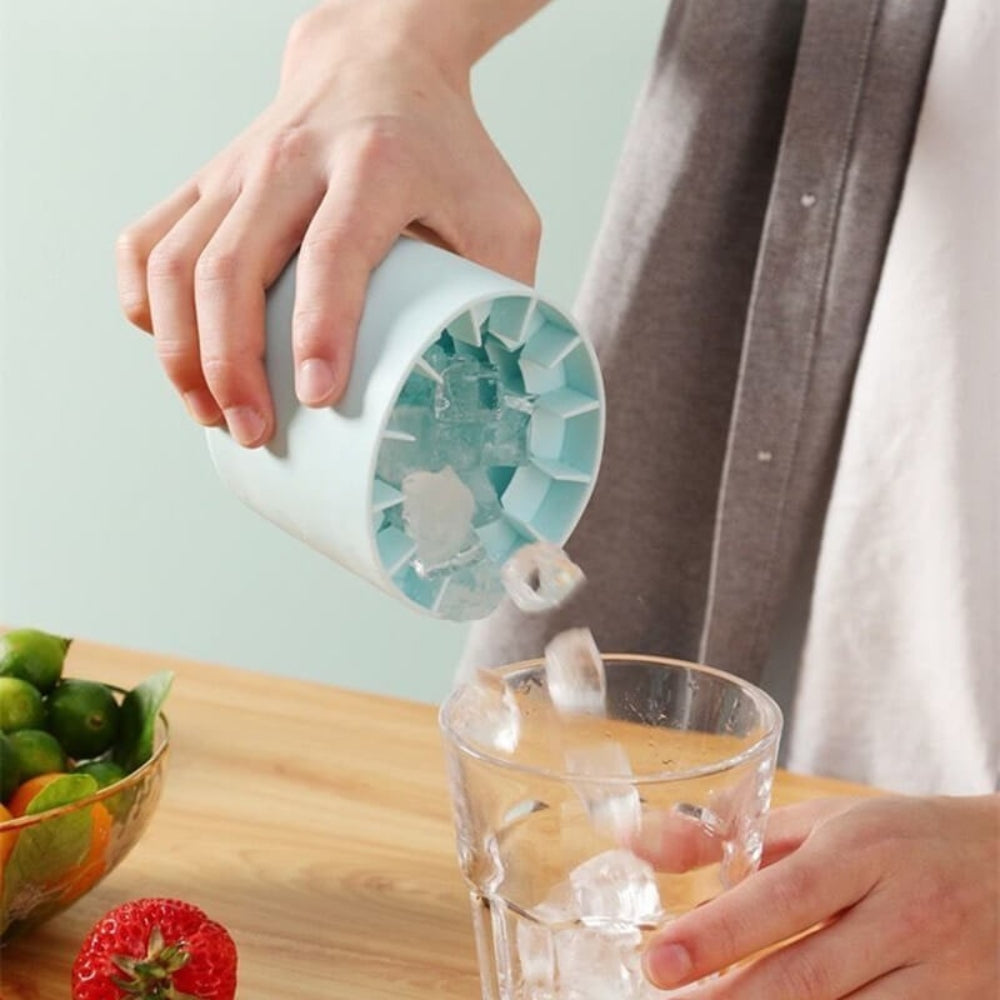 Cooling Portable Ice Maker Silicone Tray Cup Pack Easy Use - Image 6