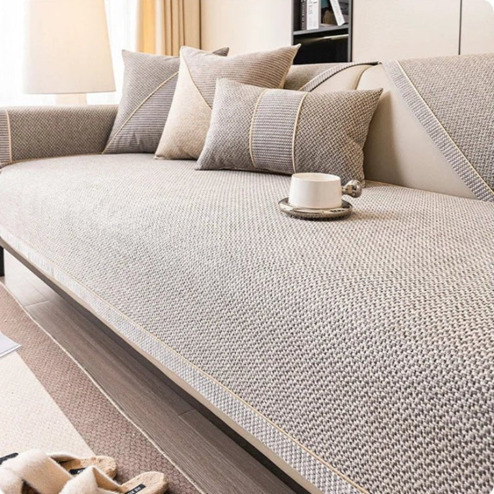 Cotton Sofa Cover Protector Furniture Non Slip - Image 4