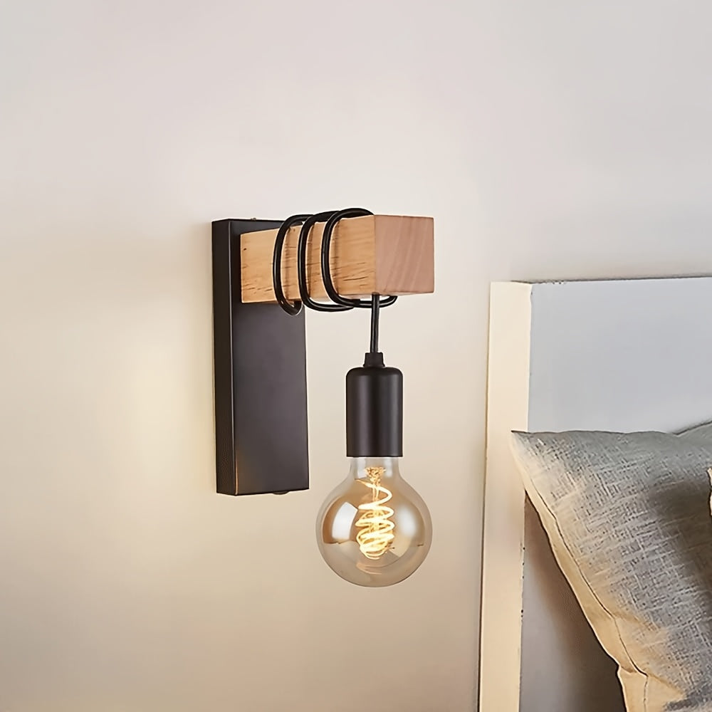 Modern Industrial Metal Wall Sconce