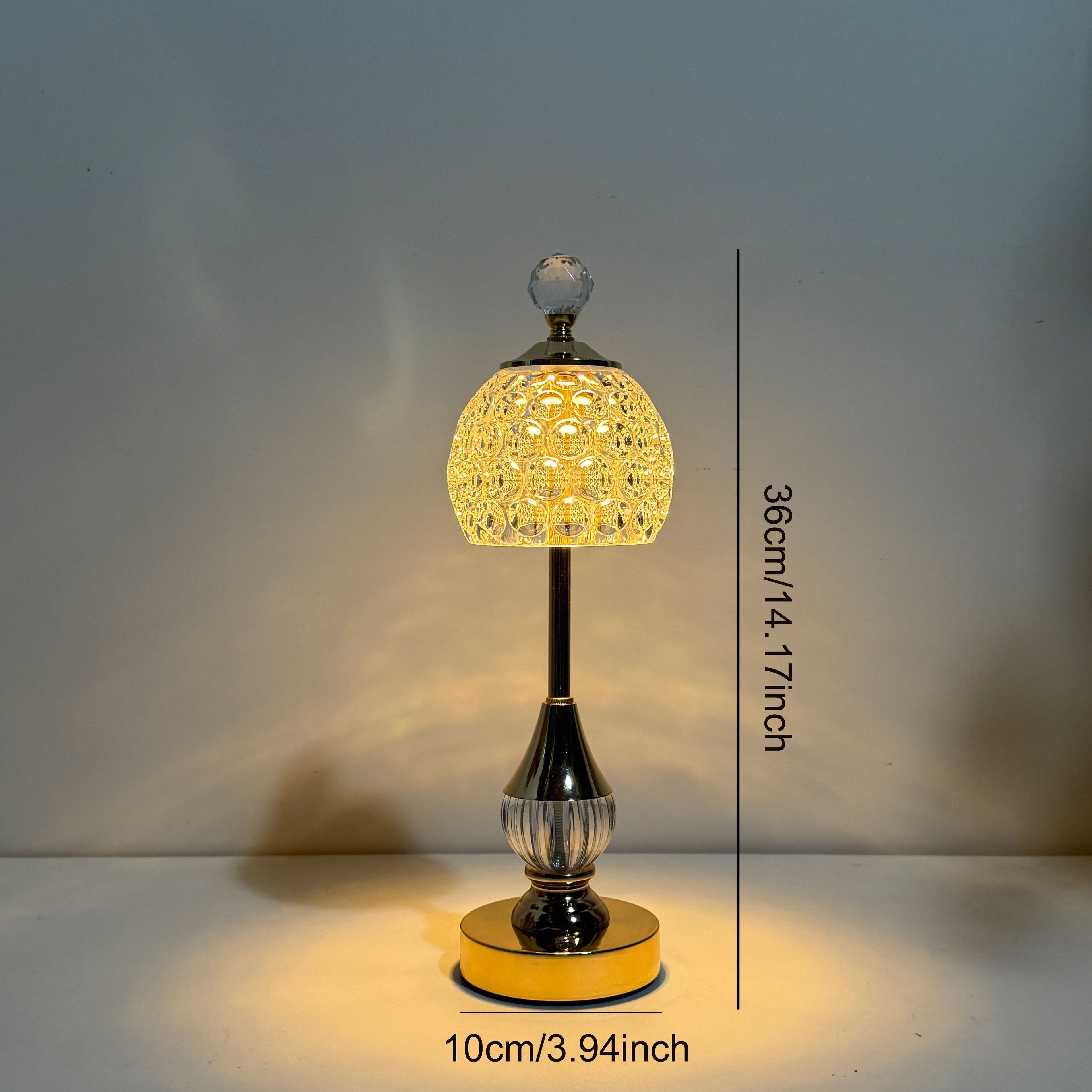 Crystal Touch Bedside Lamp