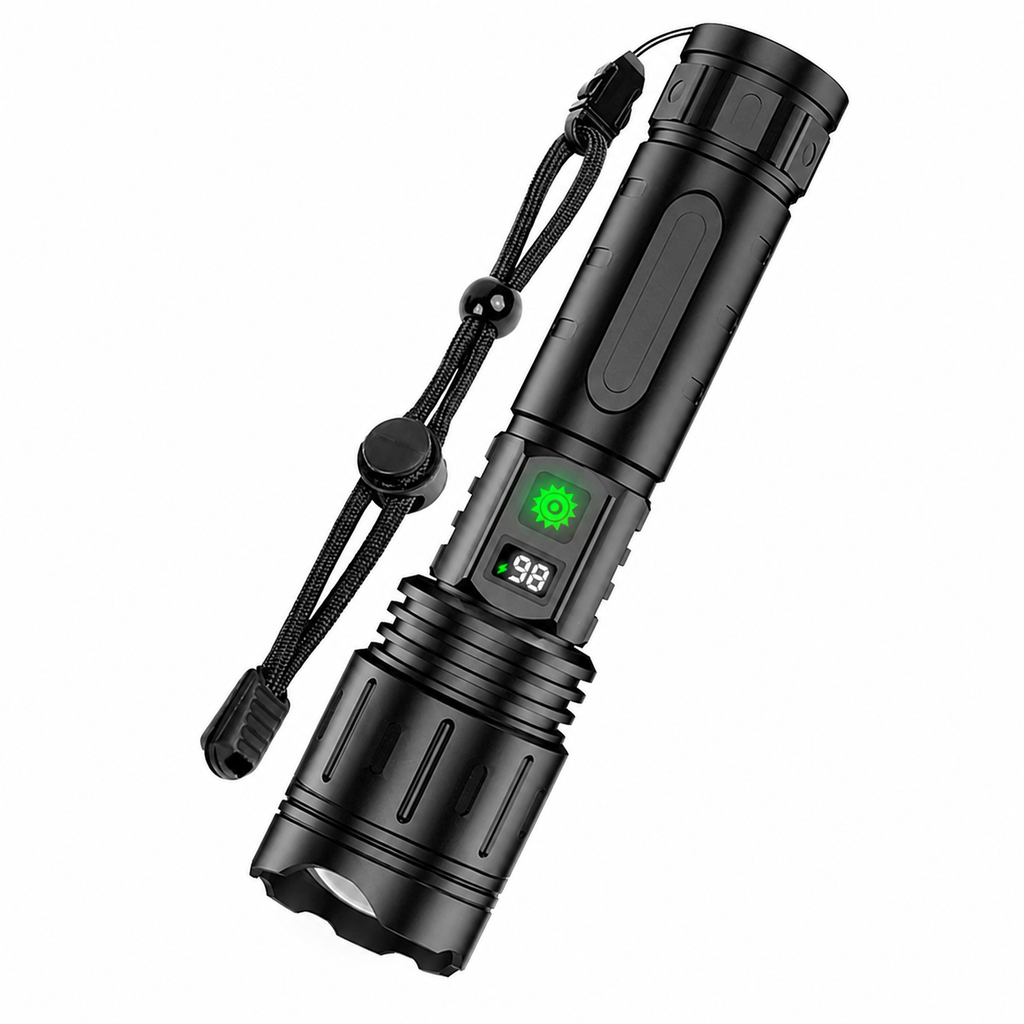 Aluminium Rechargeable Tactical Beam Torch