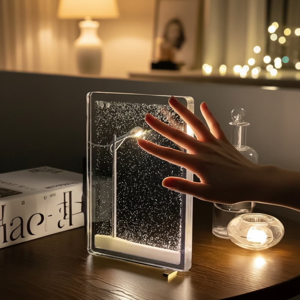 Winter Snowfall Projection Lamp