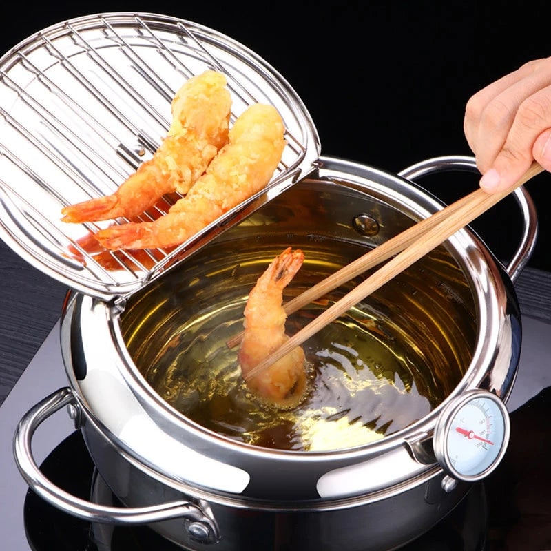 Deep Fryer Kitchen Appliance Temperature Control System - Image 1