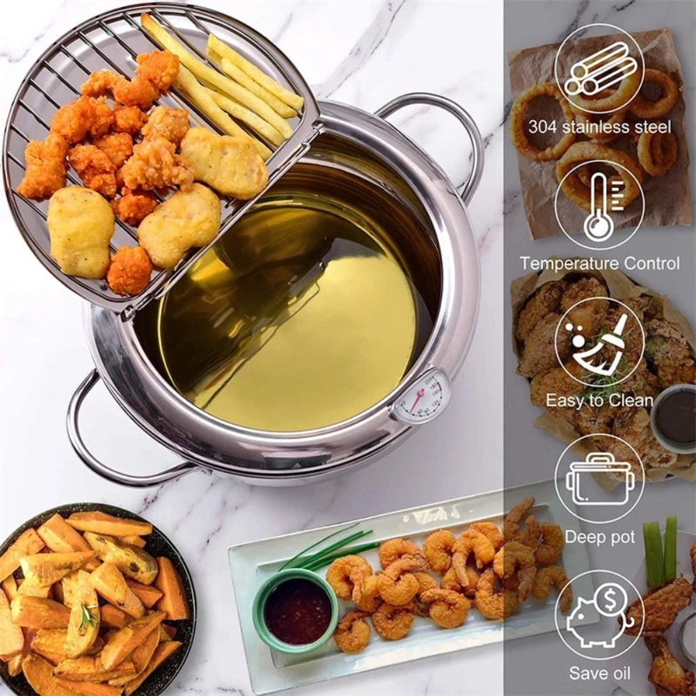 Deep Fryer Kitchen Appliance Temperature Control System - Image 2