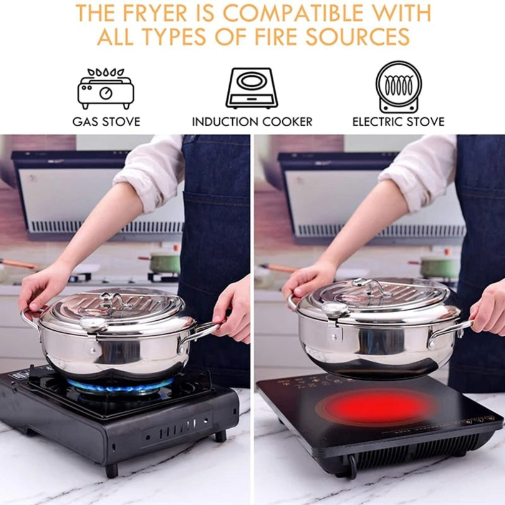 Deep Fryer Kitchen Appliance Temperature Control System - Image 3