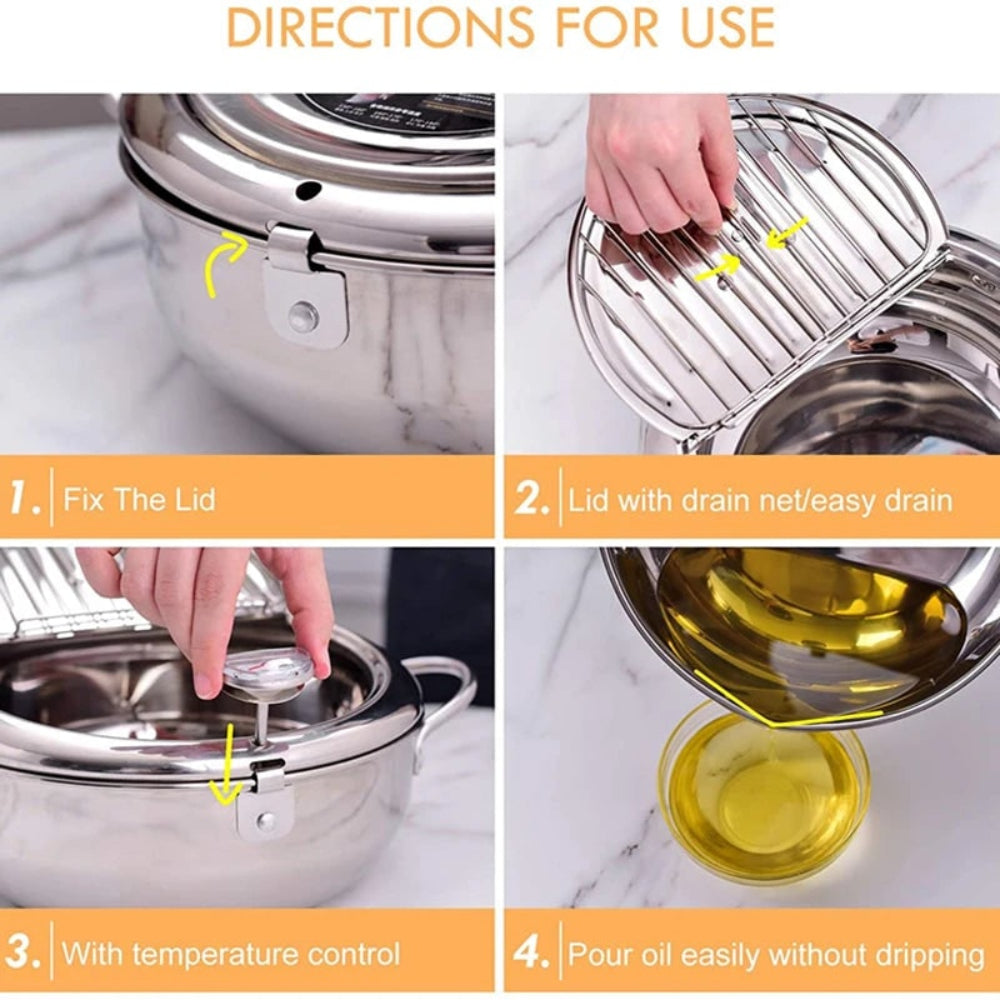 Deep Fryer Kitchen Appliance Temperature Control System - Image 5
