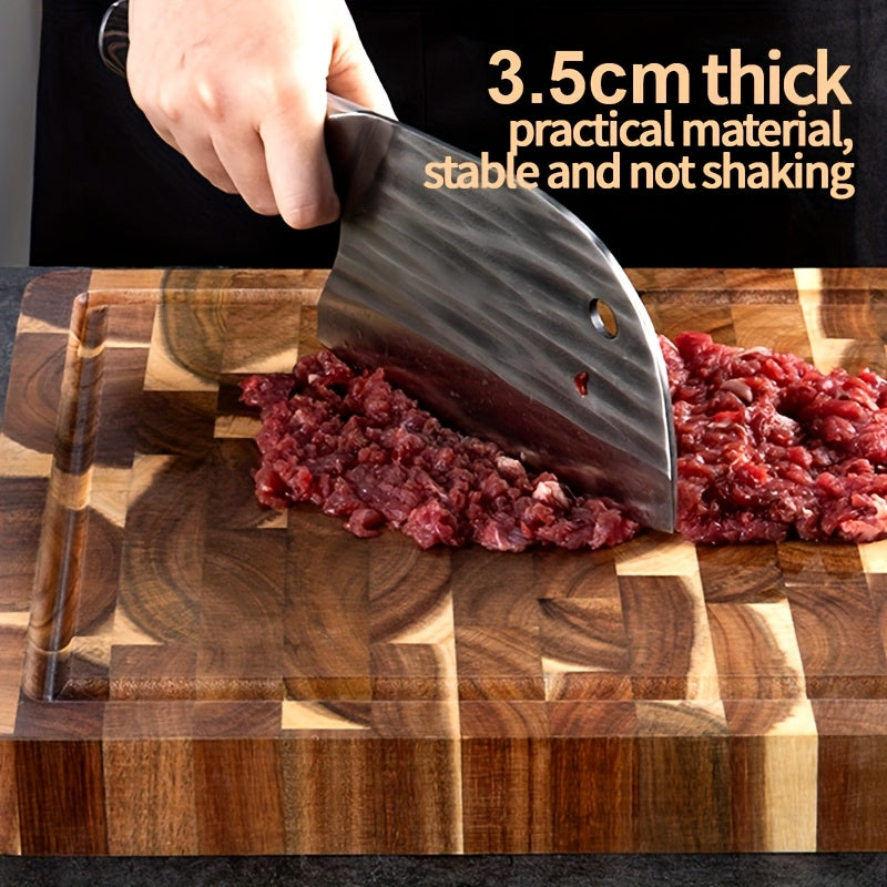 Acacia Wood End Grain Chopping Block