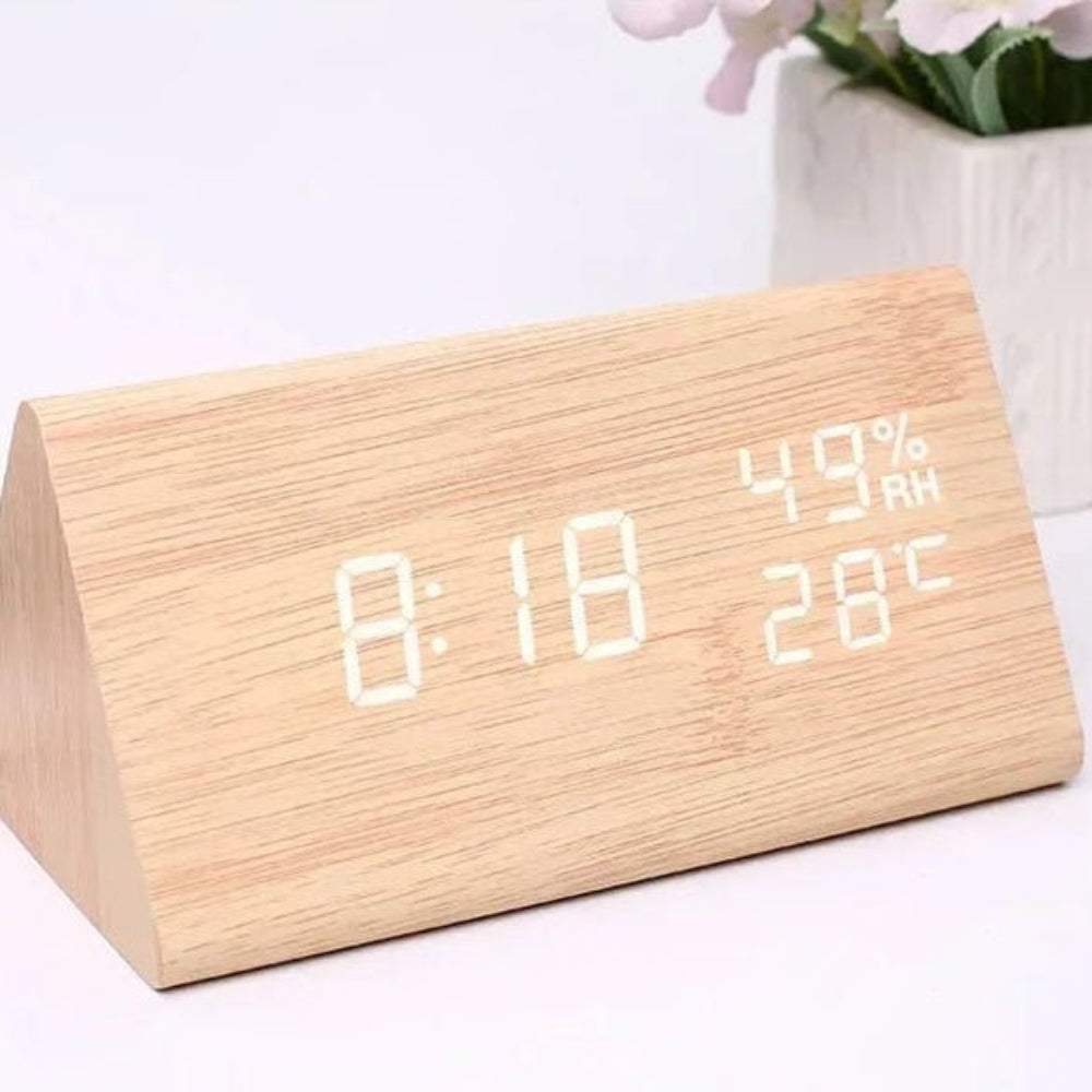 Digital Alarm Clock Modern Design Multi Function Display - Image 5