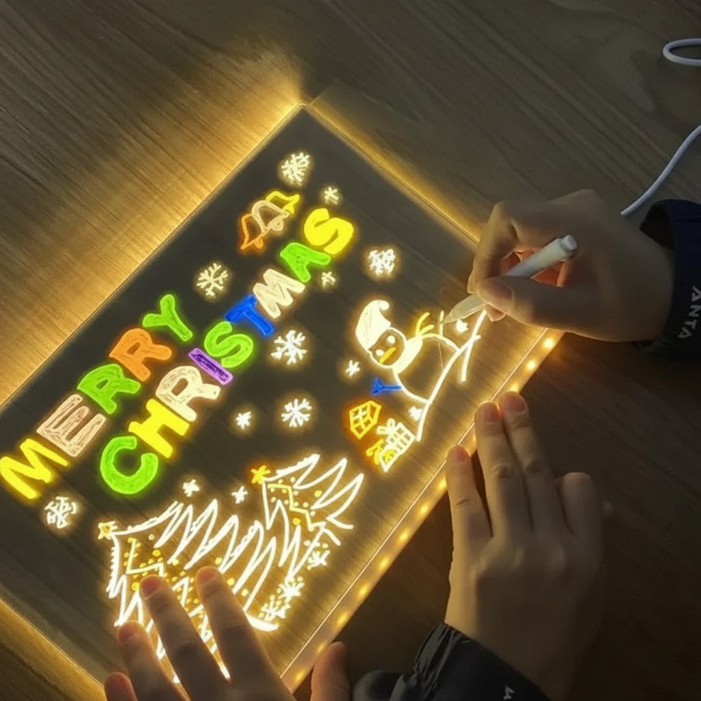 Glow Board Kids Drawing Lamp