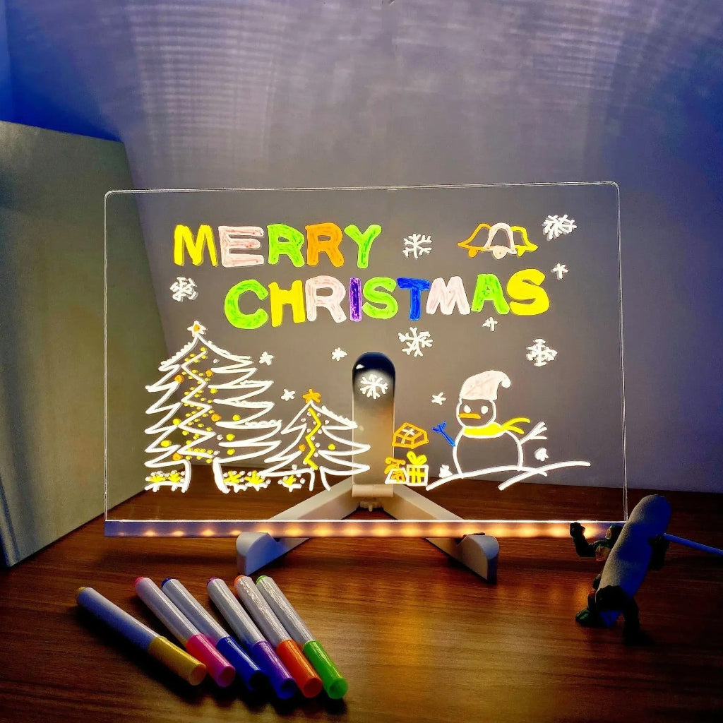 Glow Board Kids Drawing Lamp