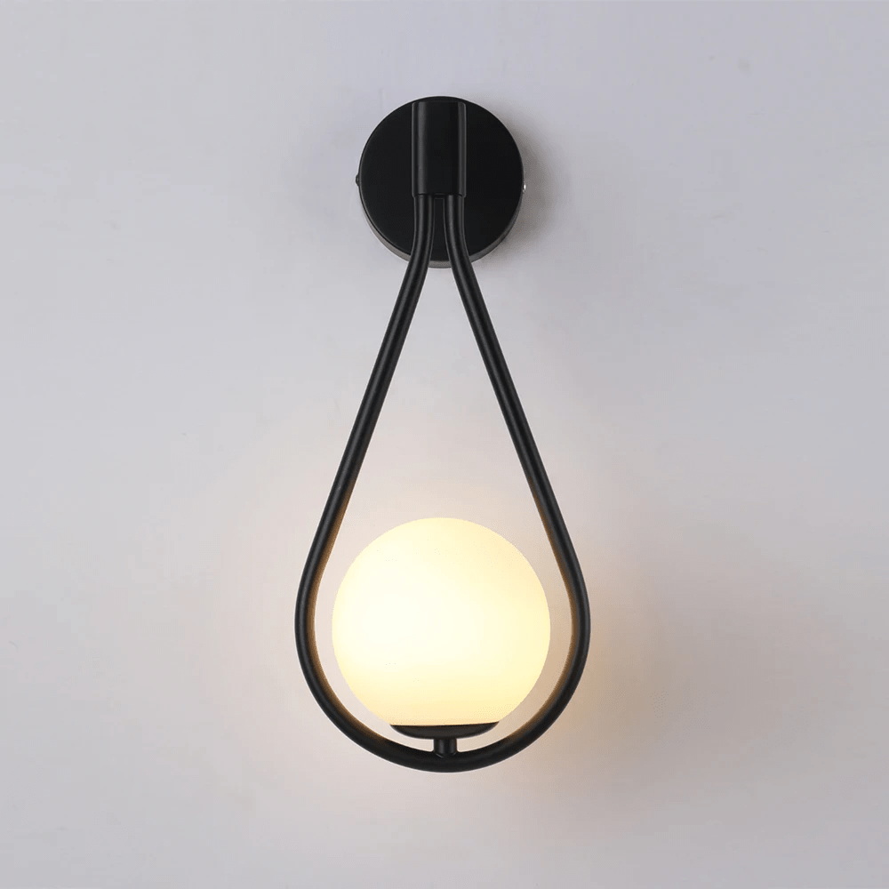 Droplet Modern Teardrop Wall Lamp