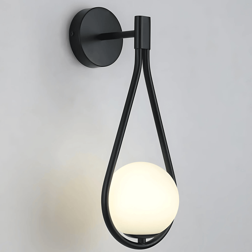 Droplet Modern Teardrop Wall Lamp