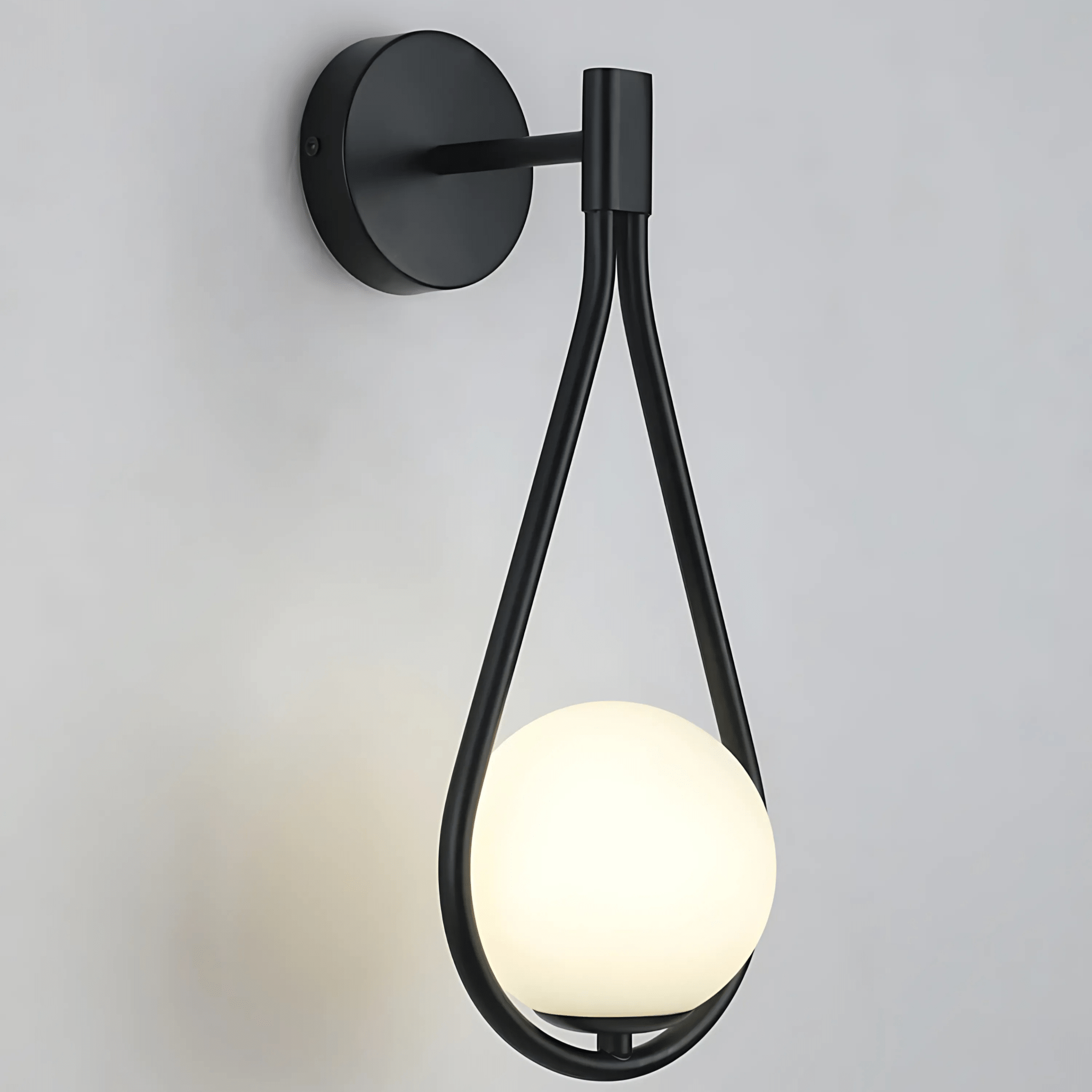 Droplet Modern Teardrop Wall Lamp
