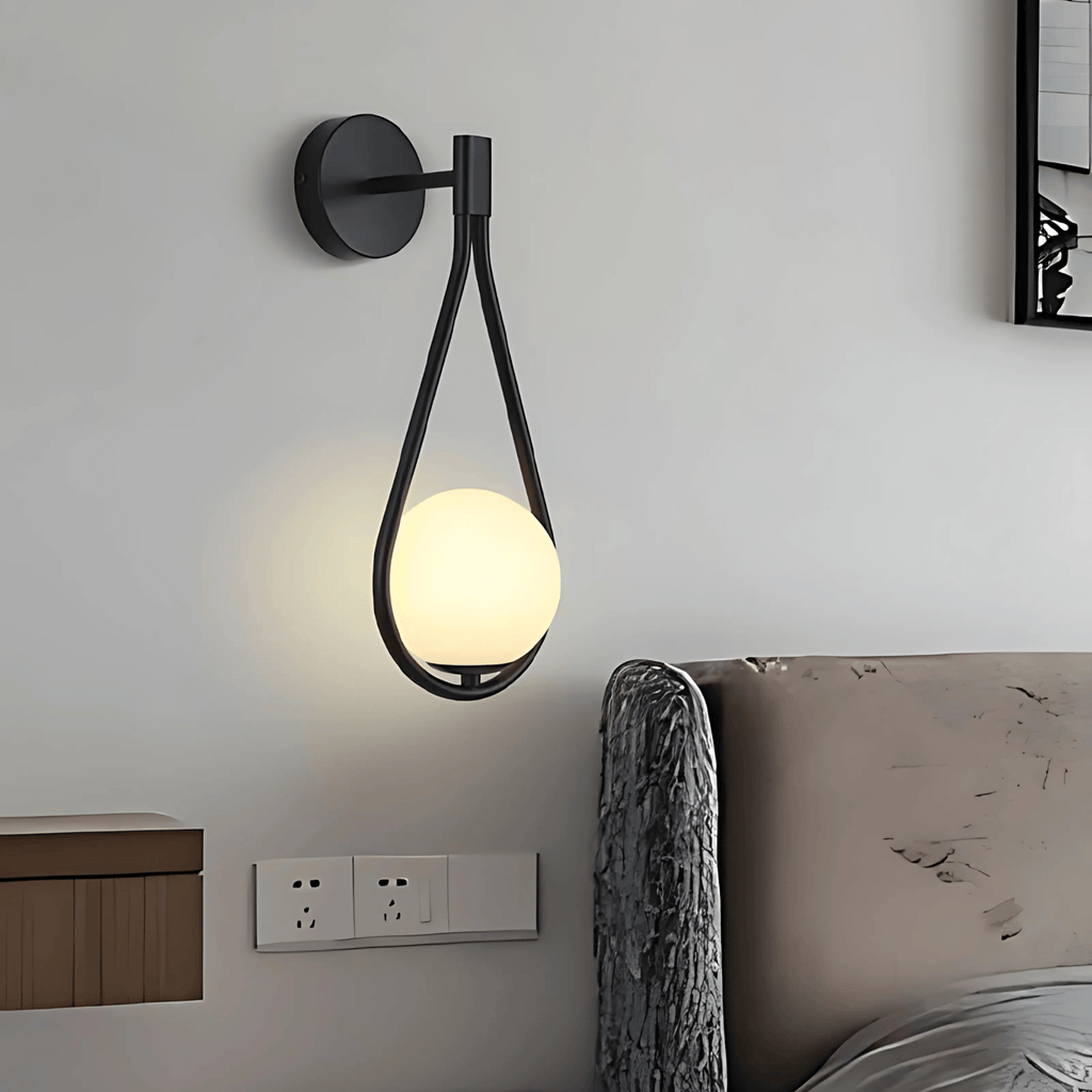 Droplet Modern Teardrop Wall Lamp