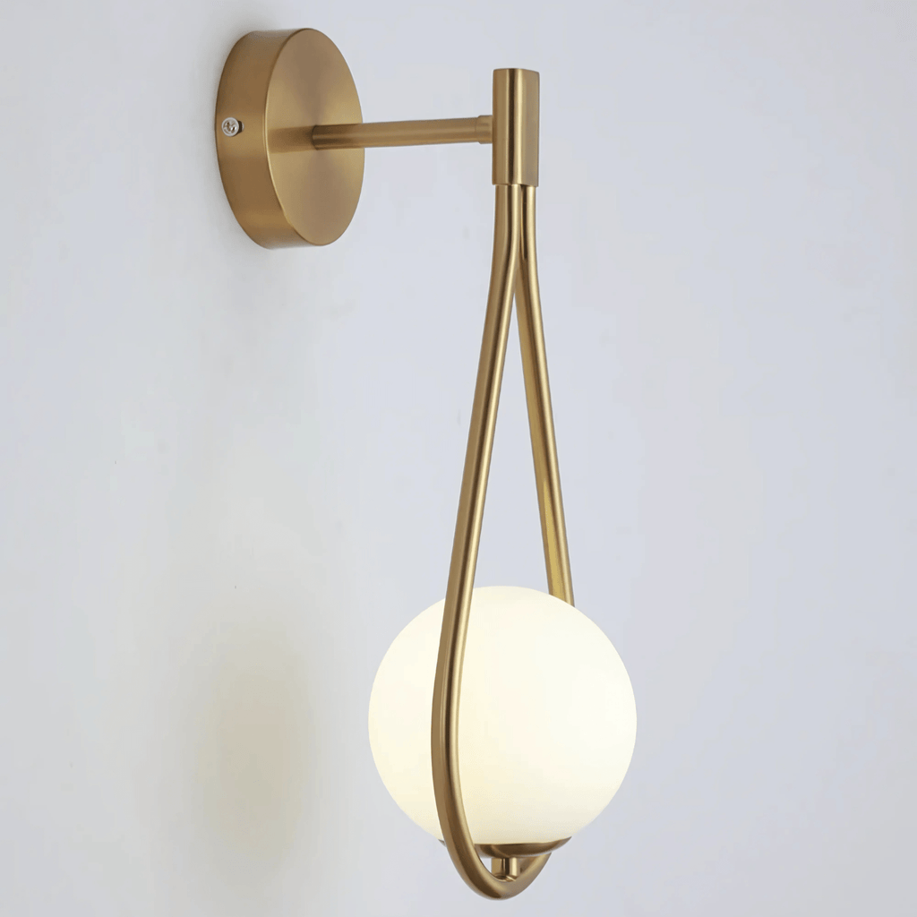 Droplet Modern Teardrop Wall Lamp
