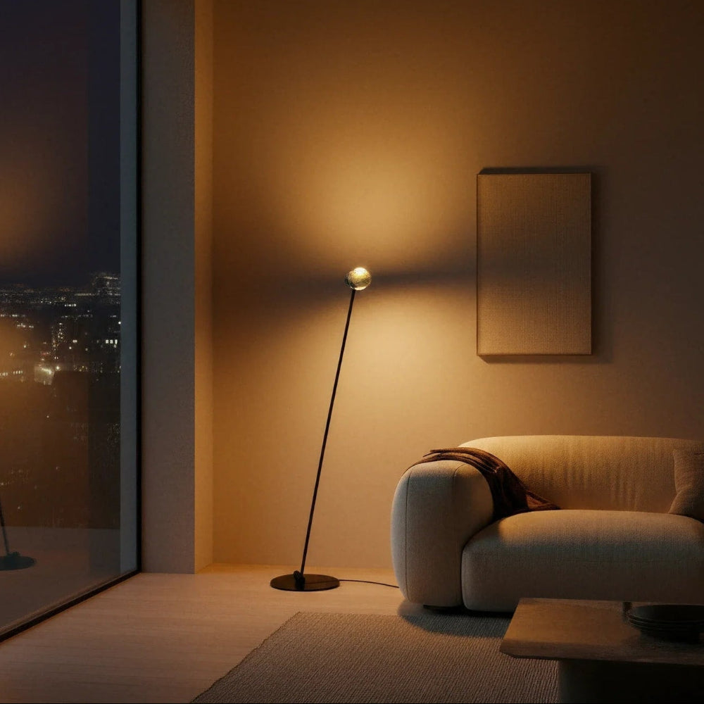 Arc Dual Head Floor Lamp