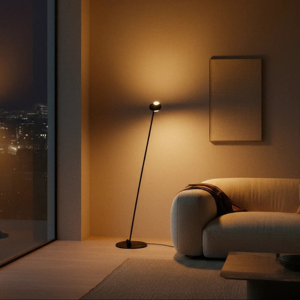 Arc Dual Head Floor Lamp