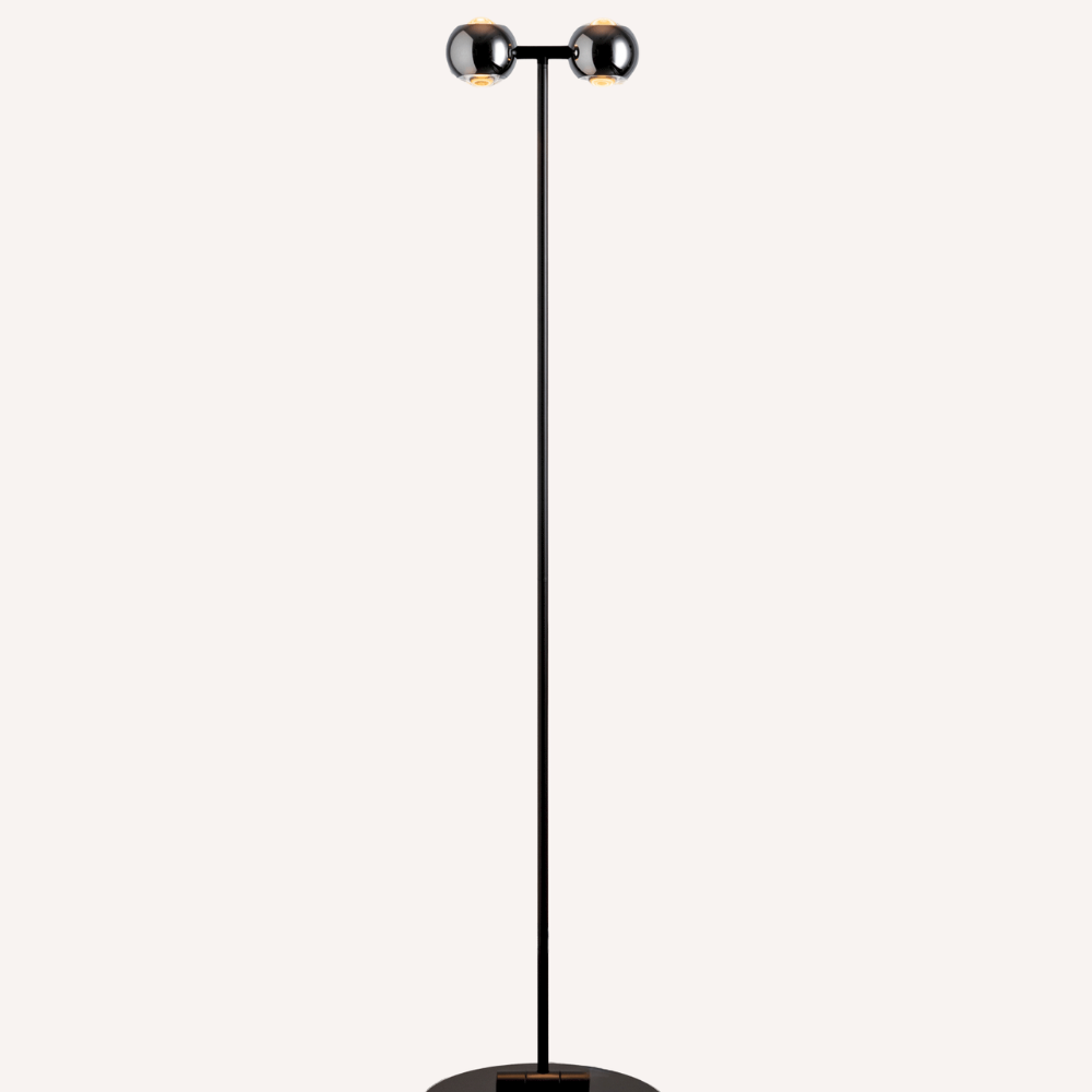 Arc Dual Head Floor Lamp