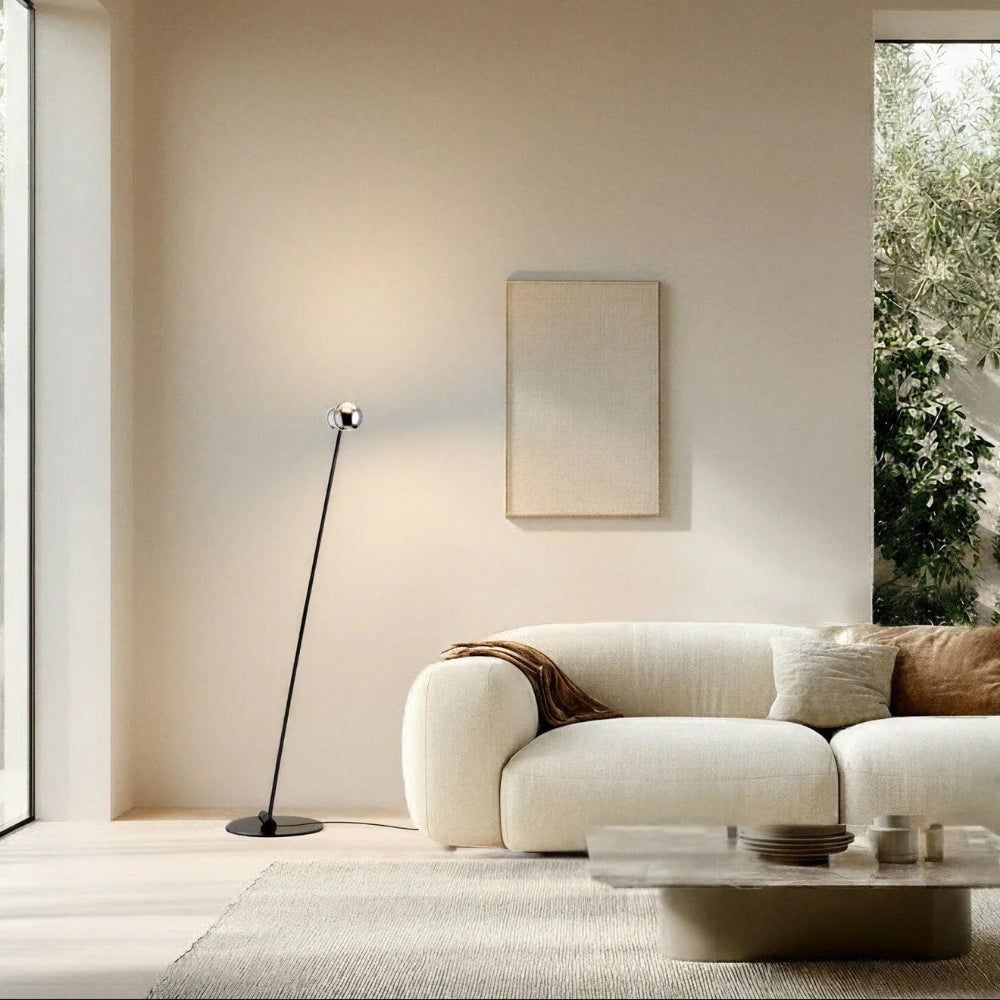 Arc Dual Head Floor Lamp