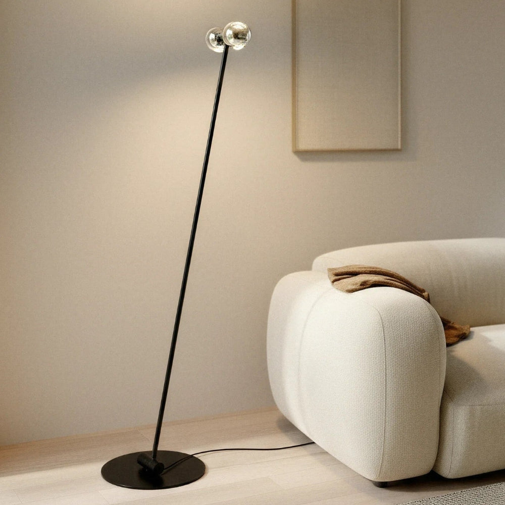 Arc Dual Head Floor Lamp