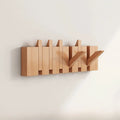 Foldable Piano Key Wooden Wall Hooks