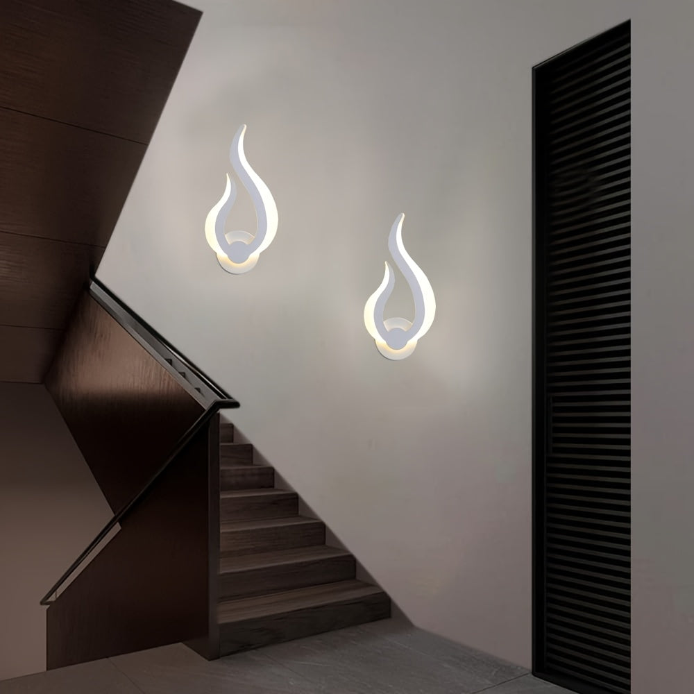 Flame Effect LED Wall Light 10W