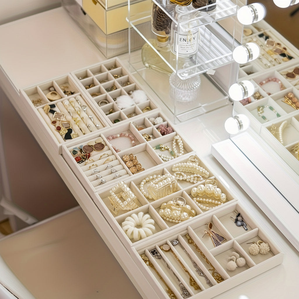 Jewellery Drawer Storage Tray Insert