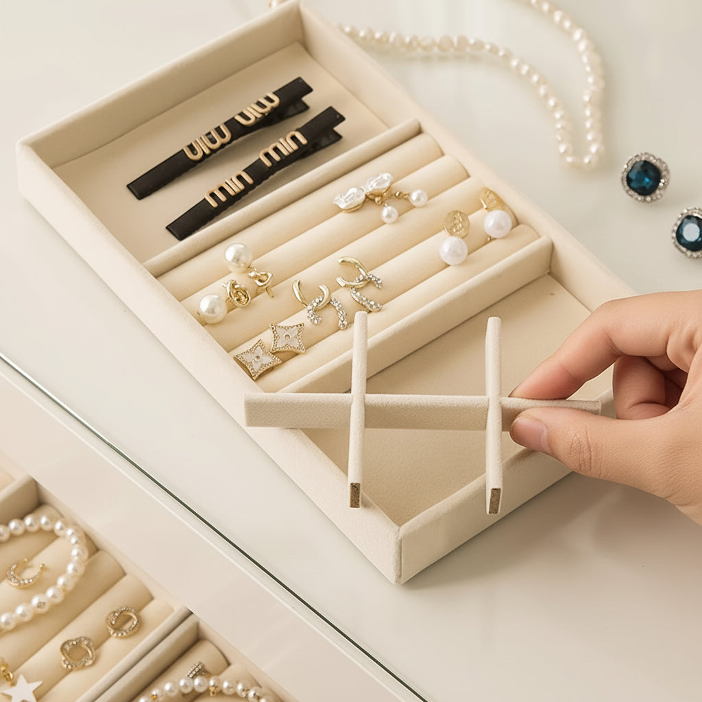 Jewellery Drawer Storage Tray Insert
