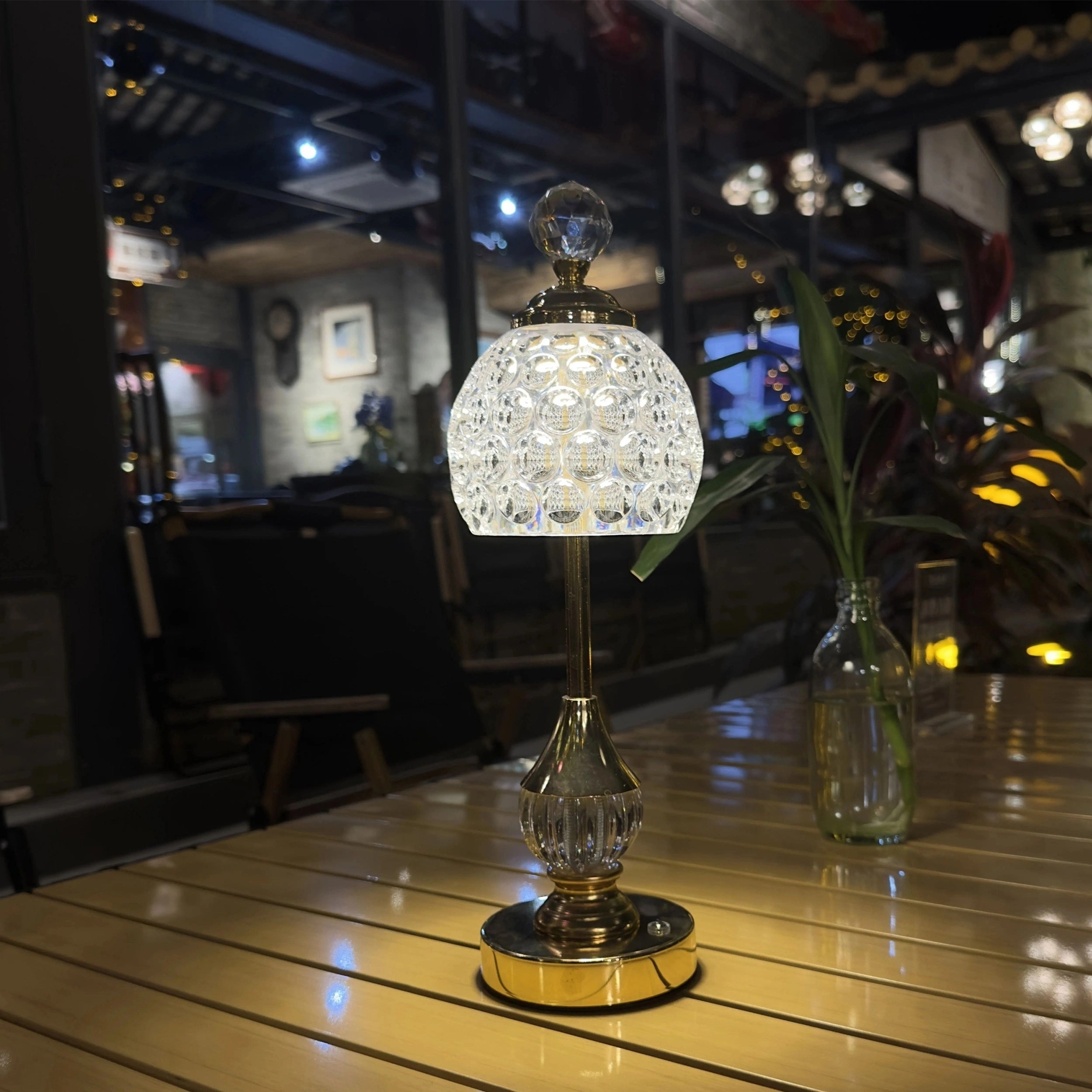 Crystal Touch Bedside Lamp