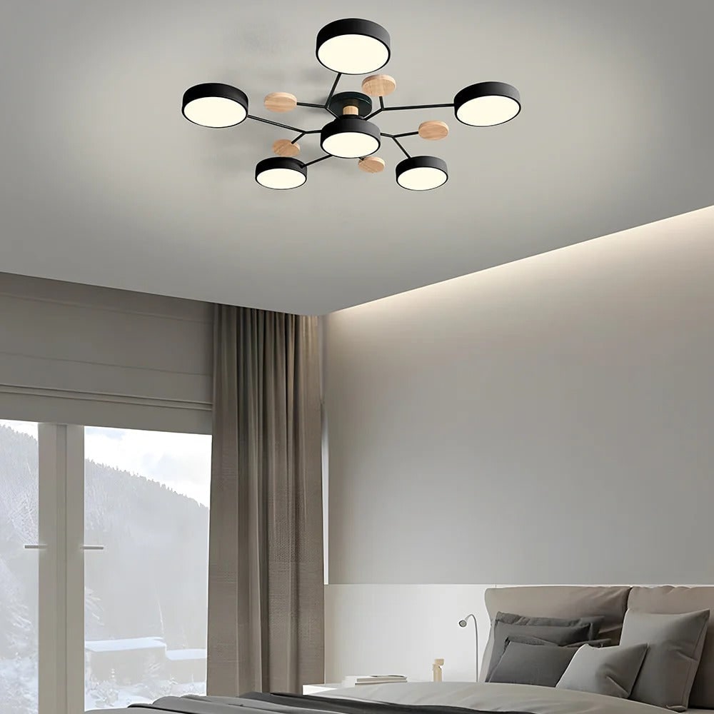 Celeste Semi Flush LED Chandelier
