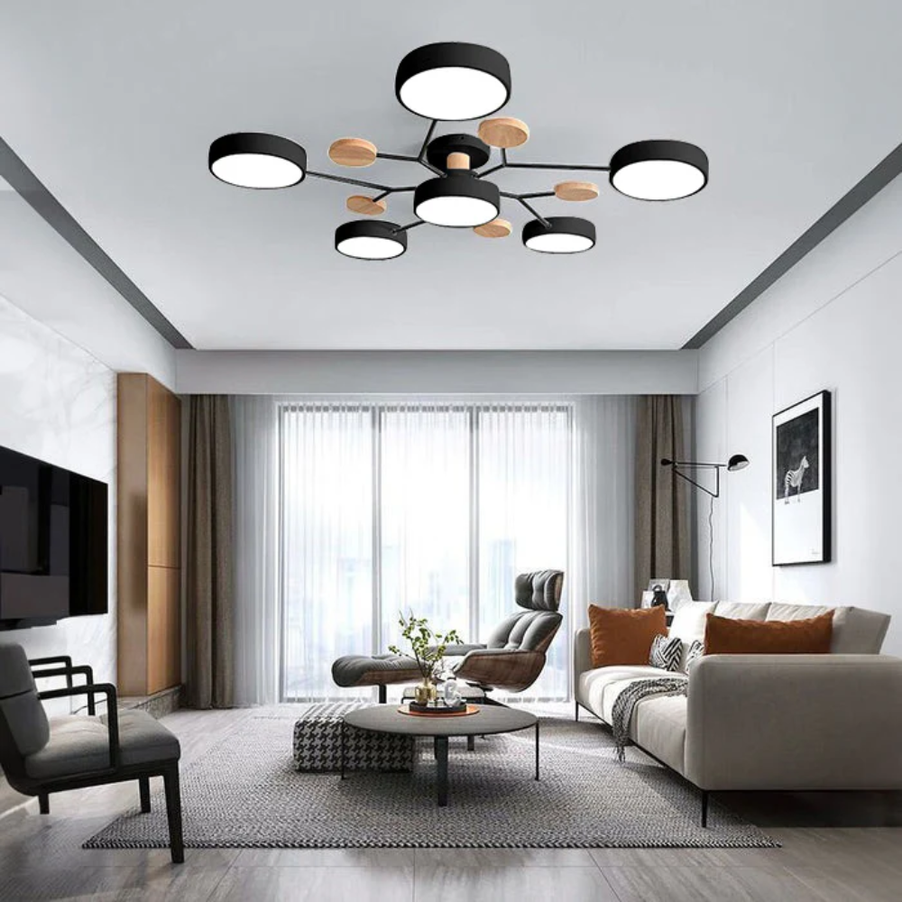 Celeste Semi Flush LED Chandelier