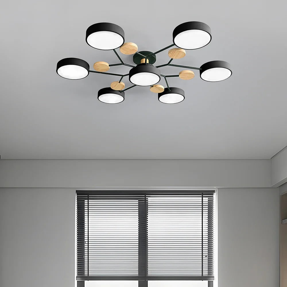 Celeste Semi Flush LED Chandelier