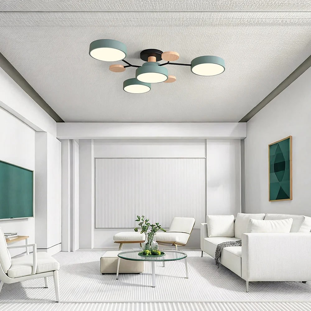 Celeste Semi Flush LED Chandelier