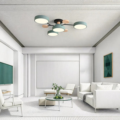 Celeste Semi Flush LED Chandelier