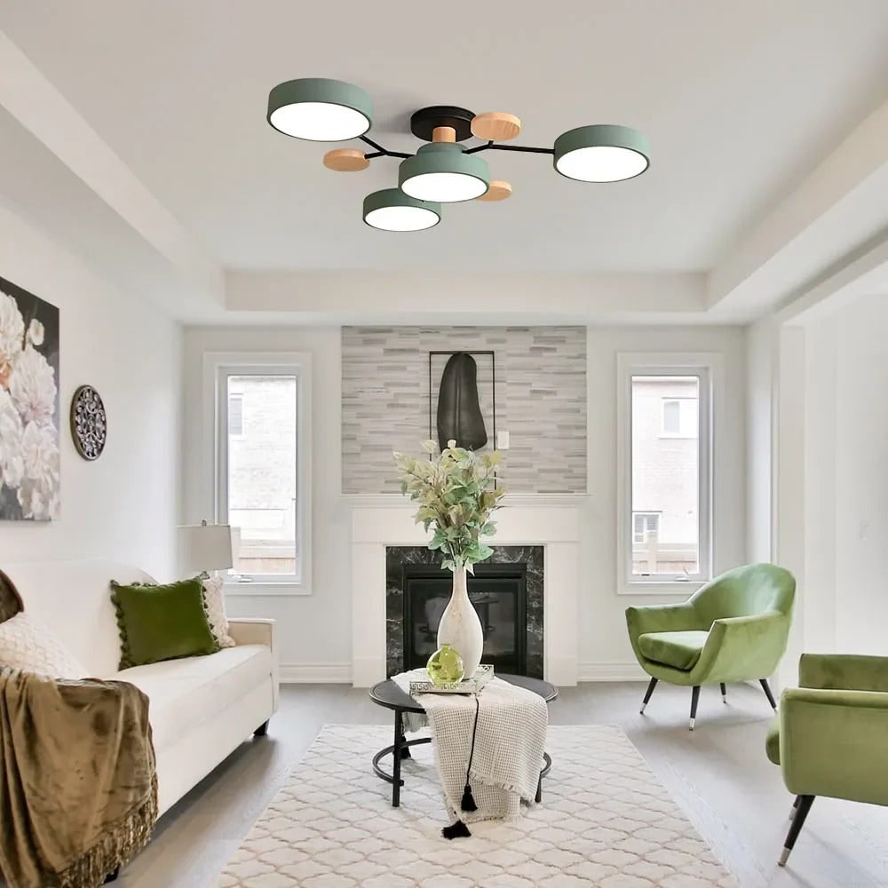 Celeste Semi Flush LED Chandelier