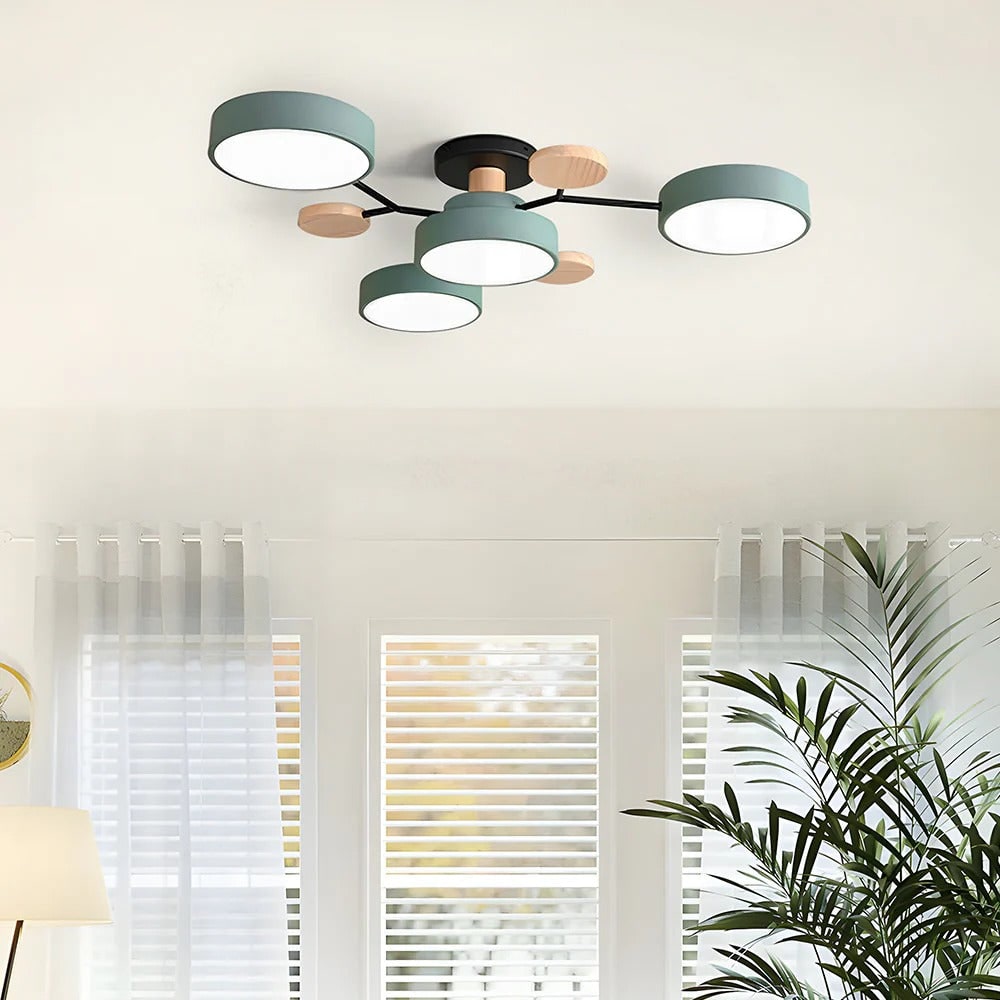 Celeste Semi Flush LED Chandelier