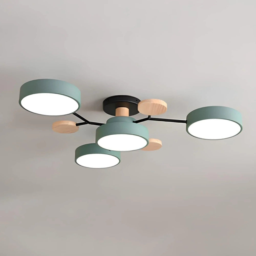 Celeste Semi Flush LED Chandelier