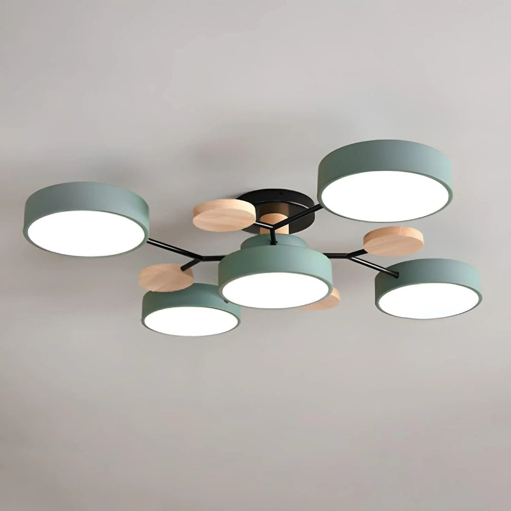 Celeste Semi Flush LED Chandelier