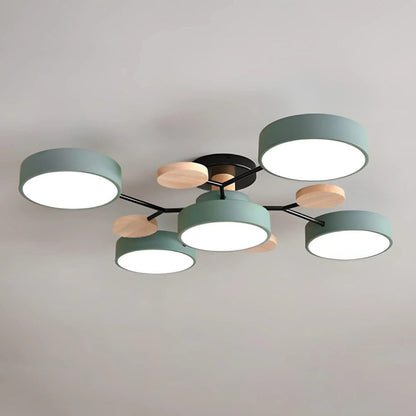Celeste Semi Flush LED Chandelier